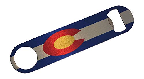 Rogue River Tactical Colorado State Flag Speed Professional Bottle Opener Heavy Duty Gift CO