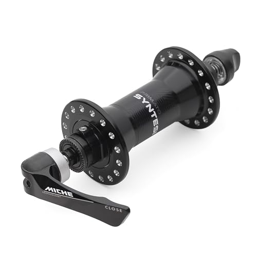Miche Moyeu Avant PRIMATO SYNTESI noir pour axe de roue avant 100mm