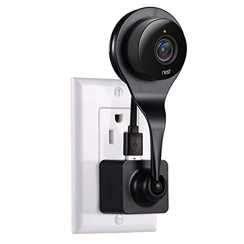 Nest Cam AC Outlet Mount, Aotnex 360 Degree Swivel Wall Mount Bracket