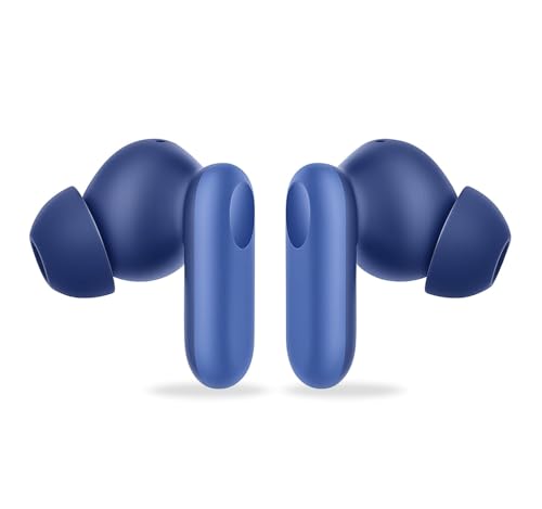 Image of Original Wireless Bluetooth Buds 2R Earbuds for Oneplus with Large 12.4mm Audio Drivers, Long-Lasting 38 Hours Playback, Quad Microphone Setup for Clear Voice Calls (Blue)