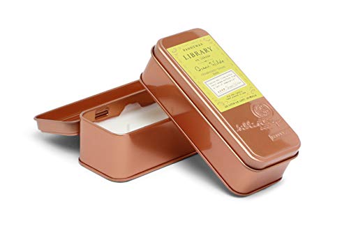 Paddywax Velas Vela perfumada Cera de Soja Vela en Lata (colección de la Biblioteca Oscar Wilde Cedro, tomillo, albahaca)