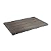 Produktbild Bodenelement für Solardusche dunkelgraue Holzoptik rutschhemmend WPC Außendusche Pooldusche Garten