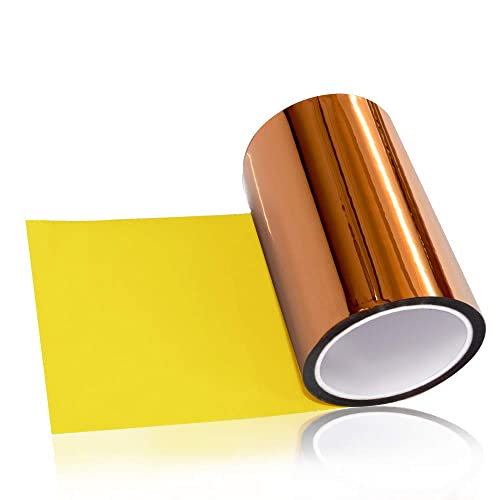 Image of MYJOR Heat Tape, High Kapton Tape, Used to Protect CPU and 3D Printer Work Surface, PCB Circuit Board Professionals (4 inch x 108ft-1)