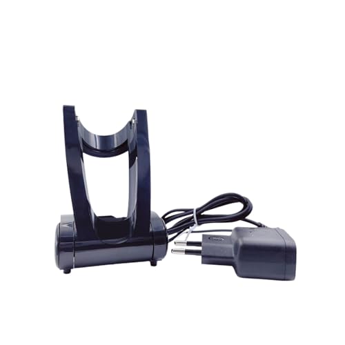 Base de soporte de carga for afeitadora RQ12 + combo de cable de alimentación HQ8505, Compatible con Philips Norelco, SensoTouch 3D 1250X 1255X 1260X 1280X(Color: EU Plug)