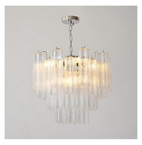 Luxury Glass Chandeliers Living Dining Room Hanging Lamp Home Pendant