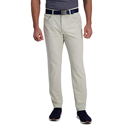 Pantalon décontracté Homme Haggar slim fit pour un style moderne au quotidien