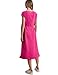 Street One Damen Midi-Kleid mit U-Boot-Ausschnitt