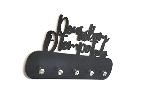 Porta chaves deus é bom o tempo todo decorativo de parede mdf