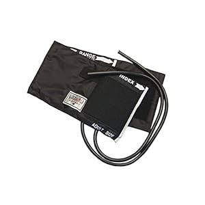 Graham-Field 2362X Labtron Accumax Blood Pressure Cuff & 2-Tube Latex-Free Bladder, Large Adult, Blue