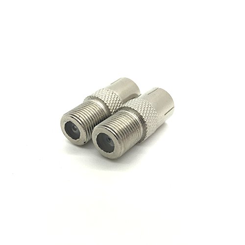 Antena adaptador coaxial F hembra a F hembra 2 unidades miniatura 3