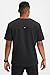 Fabletics Men's Helix 1-Pocket Scrub Top - MotionTech, Wrinkle-Resist, Chest Pocket, Anti-Shrink, Semi-Slim Fit, S, Black