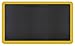 Smart Step Anti-fatigue Mat Supreme Yellow Safety Border 5x3 Black