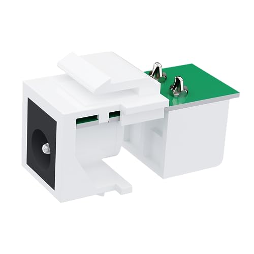 Conector DC Keystone 5.5mm x 2.1mm 12V Pack 5 miniatura 6