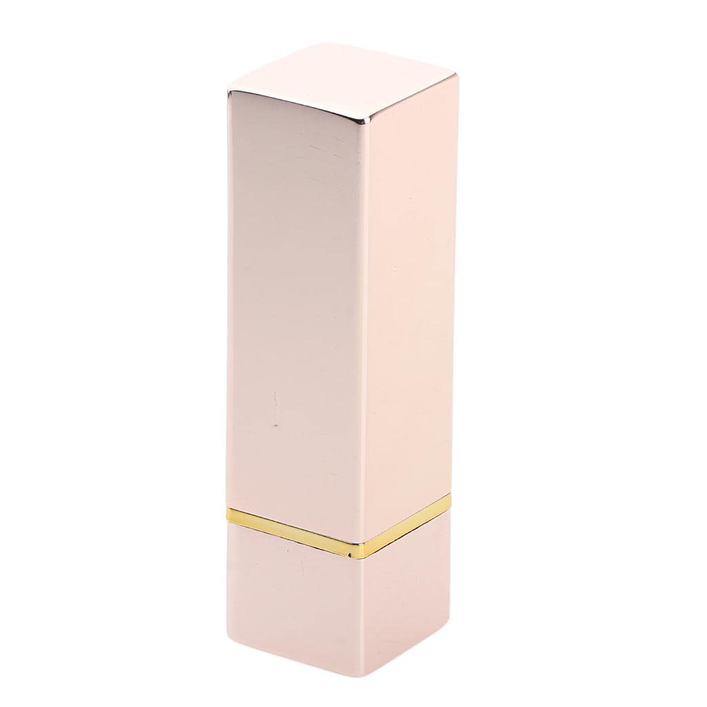 JAZZY PEARLS Empty Square Lipstick Tubes Refillable ABS Lip Gloss Bottles Containers 3.8g
