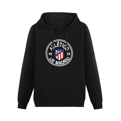 XINJIEDIAN Hoody Atletico Madrid Red New Logo ATM Color Black M