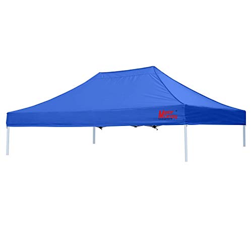 Image of MASTERCANOPY 10x15 Replacement Pop Up Canopy Top for Kingkong Frame Blue
