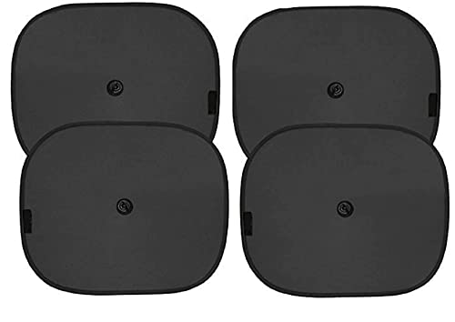 Image of TANTRA Car Accessories Combo Kit with Car Sunshade 4pcs and Car Cleaning Gel Pouch
