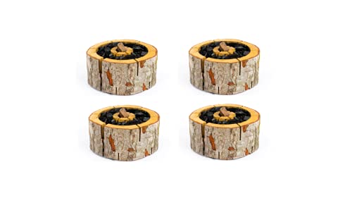 4 Stück BBQ Anzünder - Firestarter Größe L 20x20cm - ökologischer Einweggrill/umweltfreundlicher Einweggrill - Einmalgebrauch 4 Stück BBQ Anzünder - Firestarter Größe L 20x20cm - ökologischer Einweggrill/umweltfreundlicher Einweggrill - Einmalgebrauch