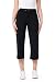Coolibar UPF 50+ Women's Beach Capris - Sun Protective (Large- Black)
