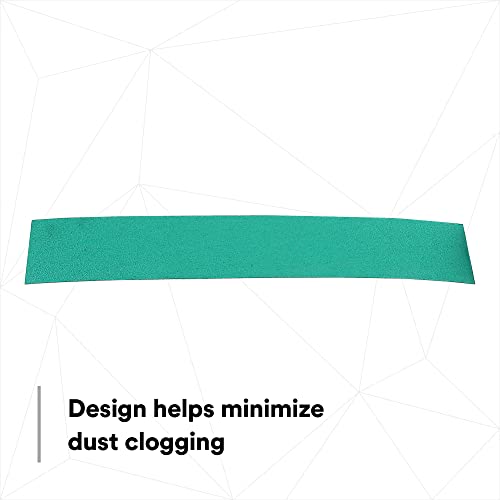 3M Green Corps Stikit Sheet, 02230, 2-3/4 In X 16 1/2 In, 80+ Grade, Pack Of 100 Production Sheets, For Coating Removal, Metal Surfaces, Auto Sanding #TOP6