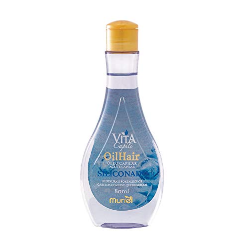 Óleo Mineral Vita Capili Siliconado, Muriel, 80 ml, Muriel, 80 Ml