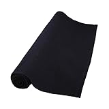 Handgewebte Baumwolle Yogamatte – Rutschfest, Extra Weich, Hautfreundlich, Nachhaltig – Ideal für Yoga und Meditation (Blau, 65cms x 190cms)