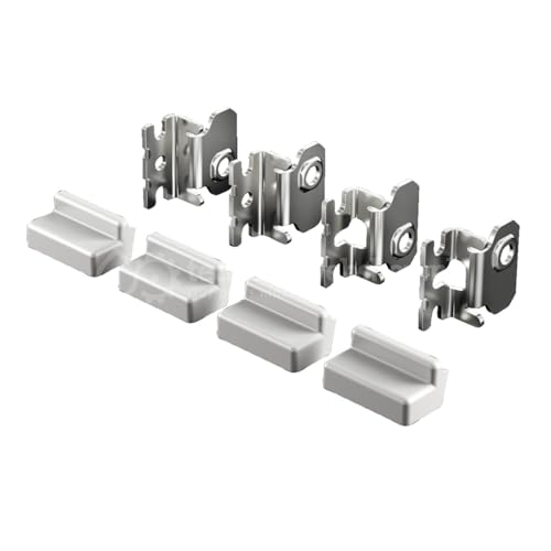 Rittal Stainless Steel Wall-Mount Enclosure Bracket, Model 2433.510