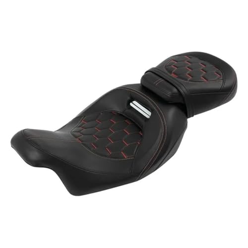Siège de moto double Touring pour Electra Glide Road King 2009-2022