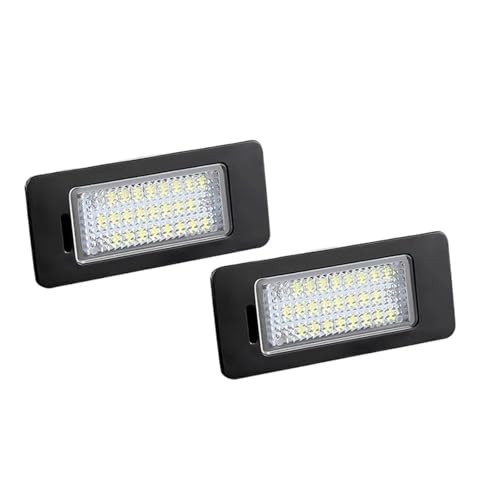 Luz de matrícula LED para Skoda Kodiaq viajes nocturnos seguros con iluminación clara