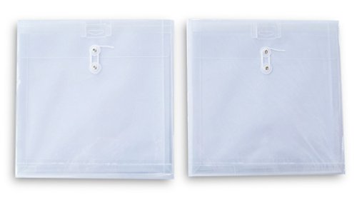 Image of Scrap Saver Portfolio Scrapbook Storage - Tie Close - 13'' x 13'' - Set of 2