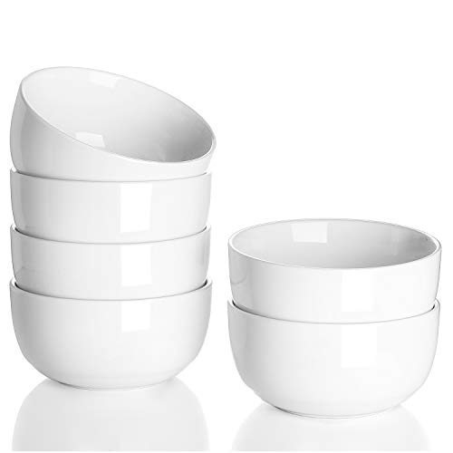 Teocera 10 Ounce Porcelain Bowl Set, Small Bowls - A Healthier Way