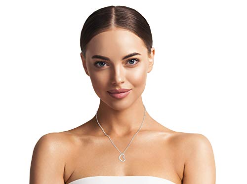 Sofia Milani - Women's Necklace 925 Silver - Heart Pendant - 50129A - Image 4