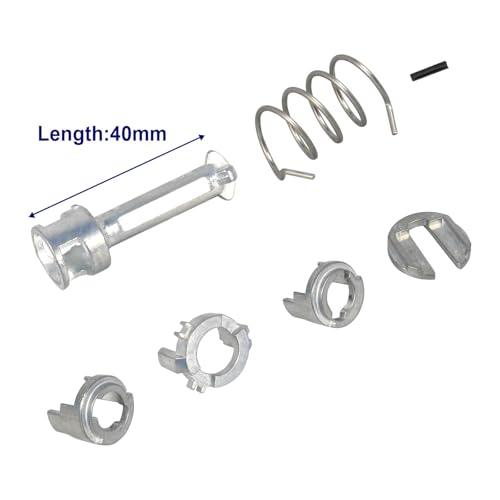 Image of ZNB 51218244050 Front Door Lock Barrel Repair Kit Compatible with BMW 3 Series E46 323i 325i 330i 330Ci 328Ci 1998-2005