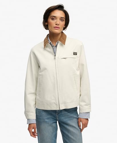 Veste à col en velours femme Superdry Ranch - vue 6