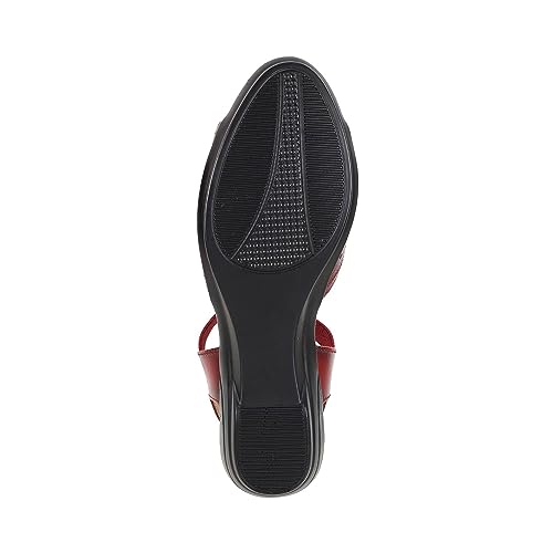 Image of Mochi Women Synthetic Leather comfort Sandal