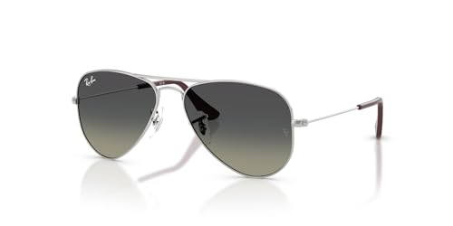 Image of Ray-Ban Junior Kids' Rj9506s Metal Aviator Sunglasses