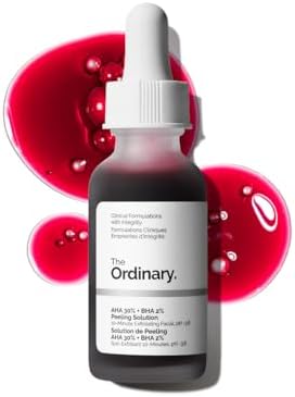 The Ordinary AHA 30% + BHA 2% Peeling Solution, Advanced Exfoliating Peel for Brighter Skin