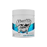 Naughty Boy Poudre de créatine micronisée, monohydrate de créatine pour homme et femme, convient aux végétaliens, 60 portions, 300 g, Blue Razz Bon Bons