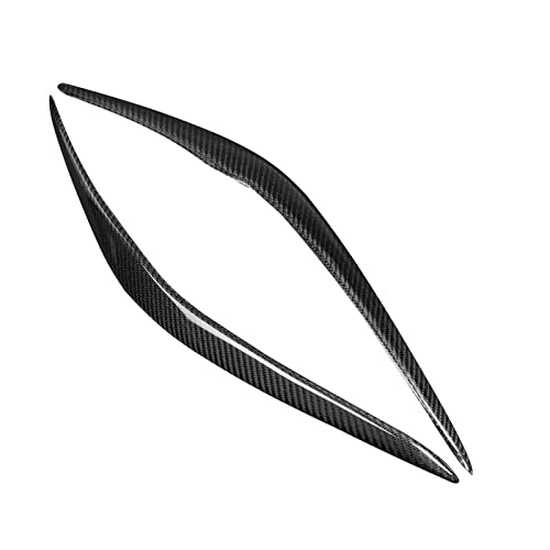 Paupières de phares pour BMW F22 2014-2018 en véritable fibre de carbone