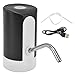 Elektryczna pompa wodna, interfejs USB Akumulatorowa elektryczna pompa wodna Domowy dozownik wody butelkowanej do Home Office School(Black)