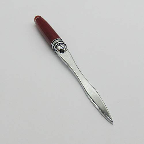 Btyonon Letter Opener Metal Envelope Slitter Envelope Opener Paper Opening Knife For Home Office #TOP2