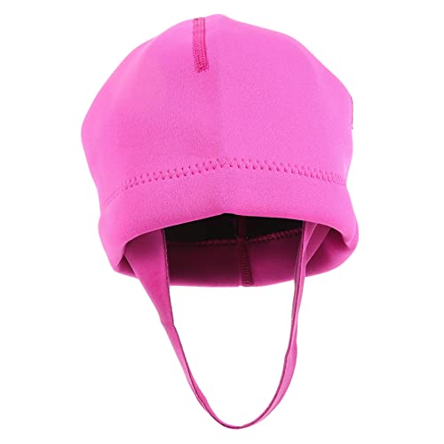 LAPYAPPE Gorro de Buceo Gorro Termico Sombrero Surf Gorro Natacion Gorro de Piscina Gorro natación Gorra de baño Hombres Tapa Nadar Capuchas de Buceo Gorras de Surf para Hombre Nylon Rosy