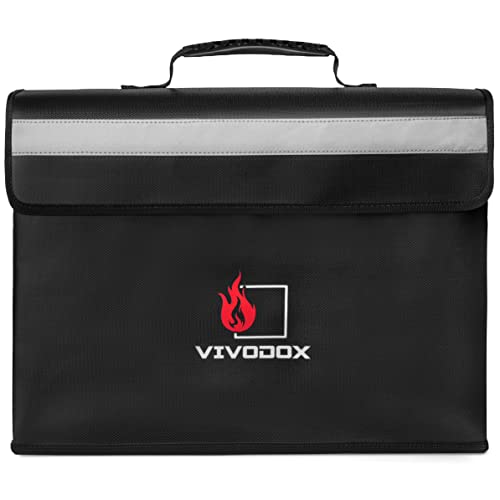 VIVODOX Fireproof Document Bag