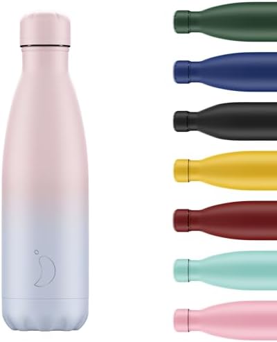 Chilly's Water Bottle - Stainless Steel and Reusable - Leak-Proof, Sweat-Free - Pastel Green - 260 ml
