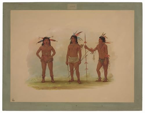 Tableaux Moderne Toile George Catlin art mural abstrait classique 60x90