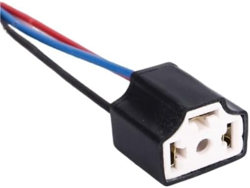 Ceramic L*/ED Headlight Socket Car Headlight Replacement Repair Bulb Holder Connector Plug Auto Bulb Wire Socket 20/2pcs(20pcs)