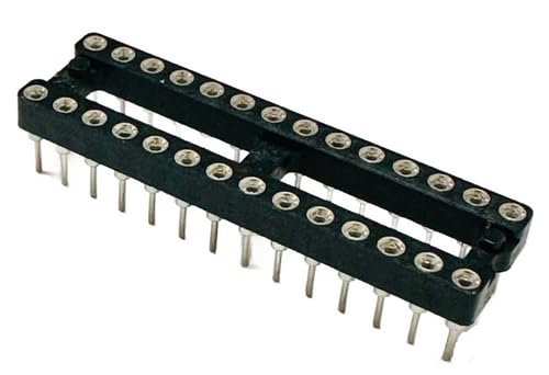 Pack of 2 28 Pin Dip Socket Connector