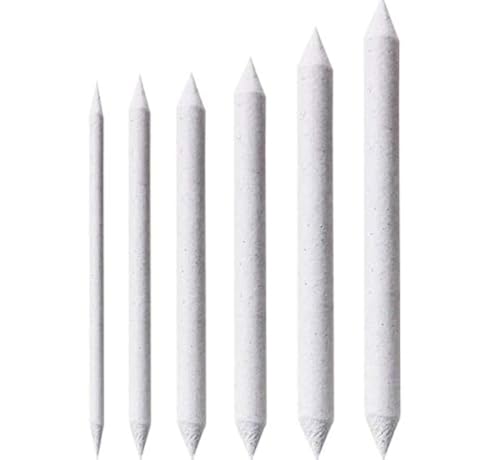 Artist Blending Stump Pencil Drawing Blending Stick Smudging Stump Art Smudger Drawing Pastel Smudger Tortillon Stump Paper Stump Blending Charcoal Art Blenders Pencil Graphite Pencils 2 Sets 12PCS