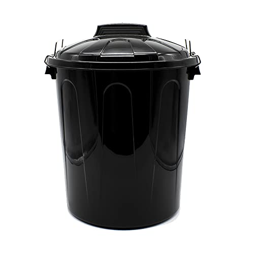 CABLEPELADO Cubo Basura Industrial 100L Negro