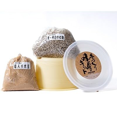 阿部三郎商店 「手前味噌」手作りセット(合わせ)(2kg仕上がり)